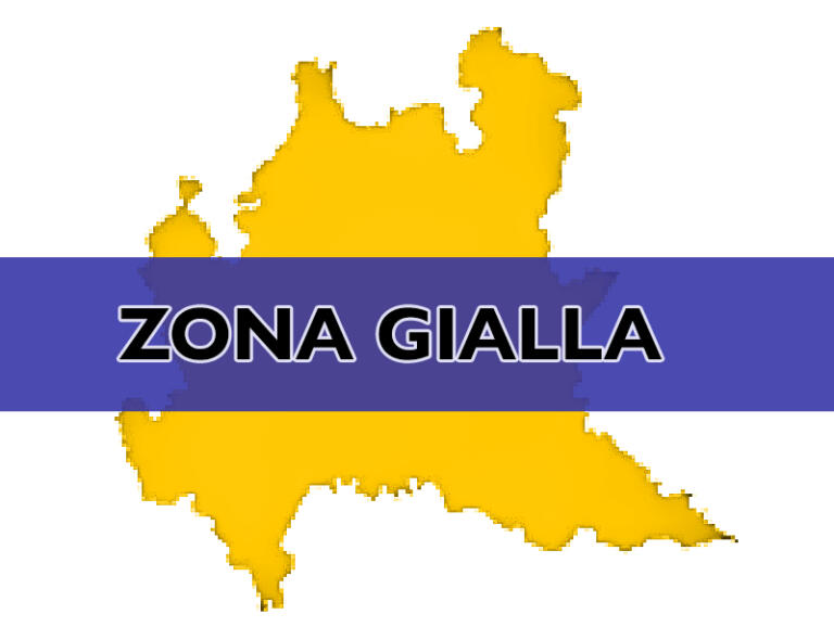 zona GIALLA lombardia